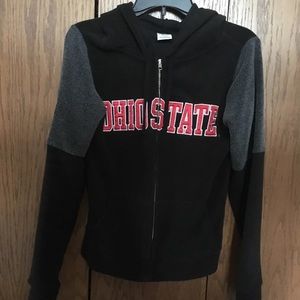 Pink Ohio state sweater